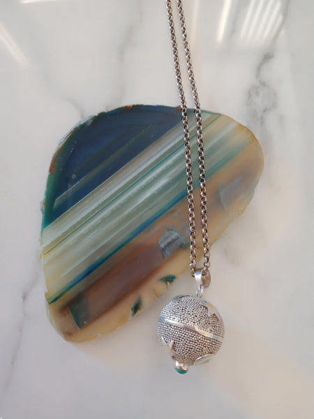 Cosmic Wonder Harmony Ball 925 Silver Pendant