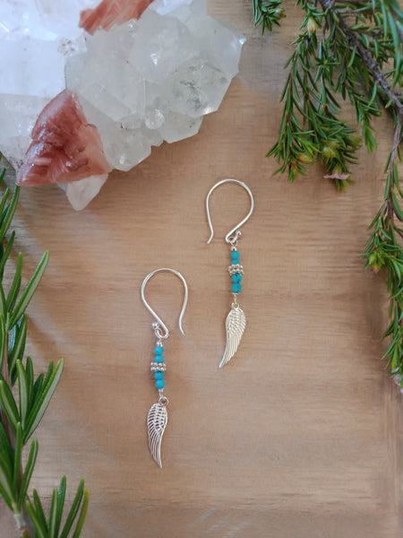 Wonder Feather 925 Silver Earring