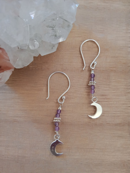 Wonder Moon 925 Silver Earring